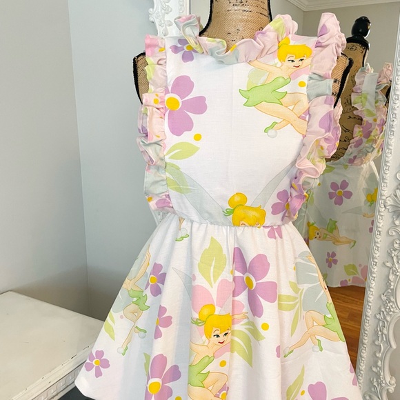 SALE New York Couture *One of a Kind* Reworked Tinkerbell Ruffle Dress - Picture 6 of 9